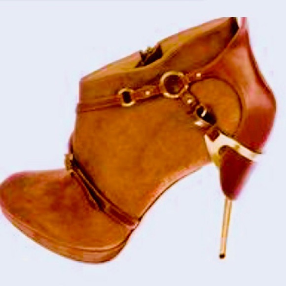 Authentic Herve Leger Suede Ankle Boots